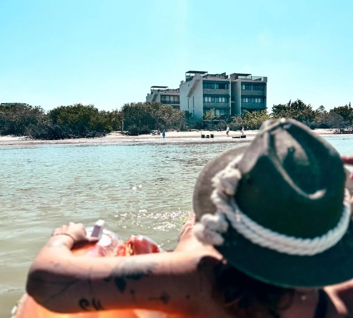 Appartamento Breathtaking Ocean Vista Penthouse With Private Pool Isola Holbox