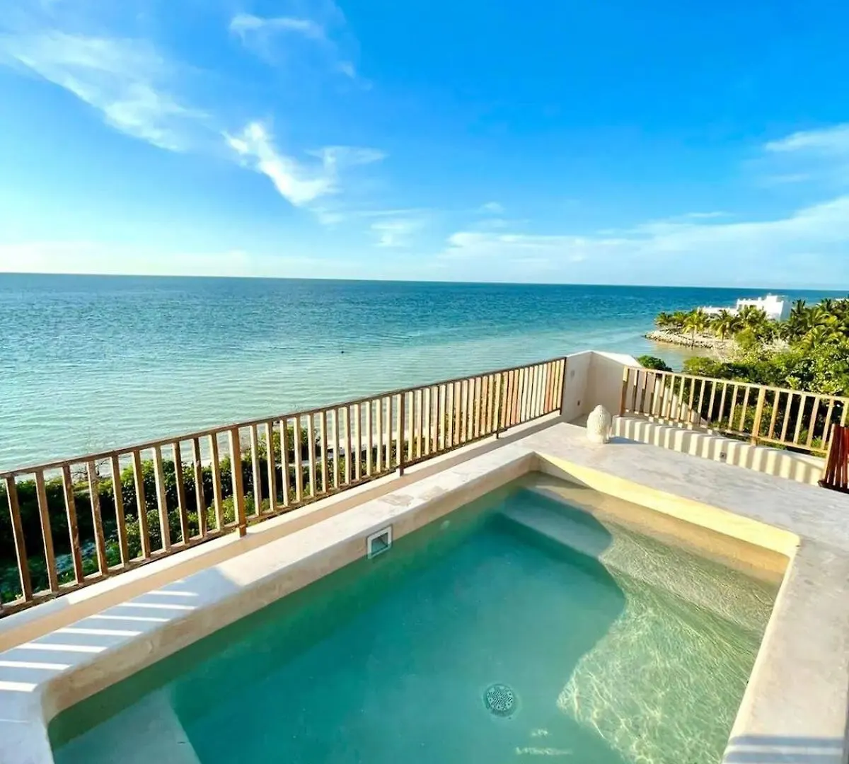 Breathtaking Ocean Vista Penthouse With Private Pool Apartment Isla Holbox